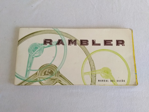 Manual Instrucciones Rambler Classic Ambassador 1962 Guanter