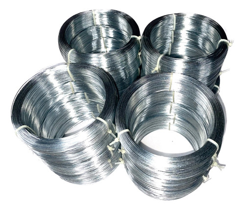 Alambre Galvanizado Calibre 22, Caja Con 20 Rollos/20 Kilos