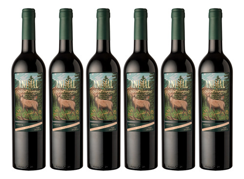 Vino Animal Malbec 750ml Bodega Ernesto Catena Caja X6 Unid