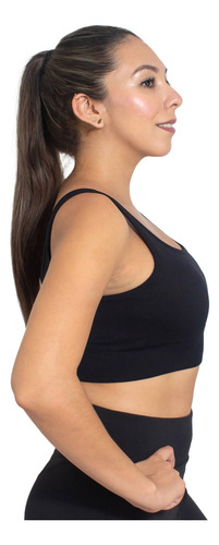 Top Deportivo Joma Core Negro