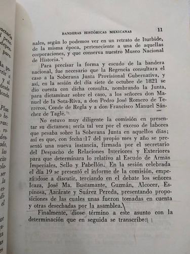 Banderas Históricas Mexicanas (Usado)