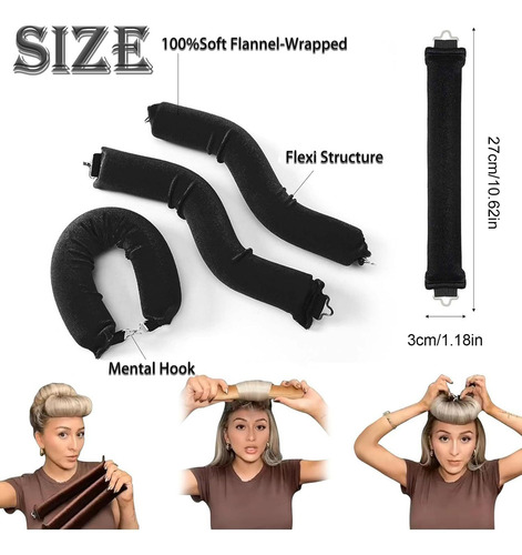 / Kit Para Rizar El Cabello, Rizador De Pelo Largo, Para