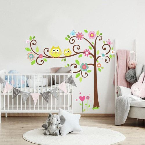 Roommates Rmk1439slm Rbol Despega Y Pega Decoracin De Pared