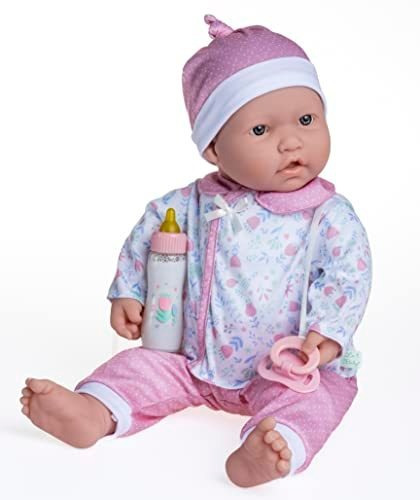 Jc Toys La Baby Caucásica Muñeca De Bebé De Cuerpo Suave Peq