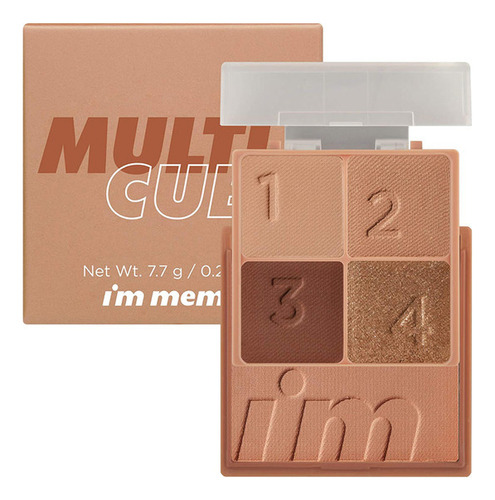 Sombra De Ojos + Rubor/ Multi Cube Paleta Maquillaje Coreano