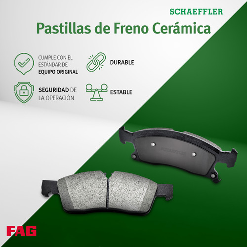 Balatas Delanteras Kangoo Express 2018 Schaeffler Fag