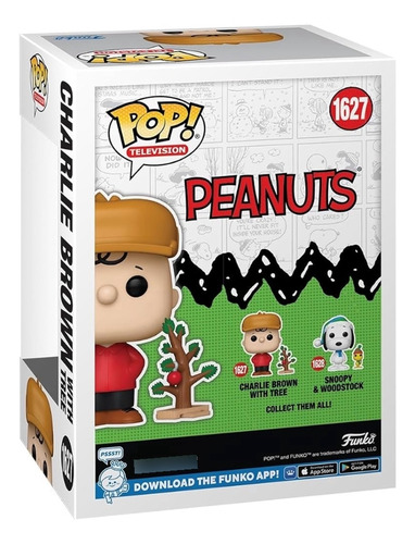 Funko Pop! Television #1627 - Peanuts: Charlie Brown With Tr