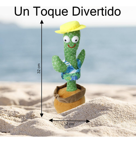 Cactus Bailarín Regular, Cactus Que Habla Y Repite Lo Que