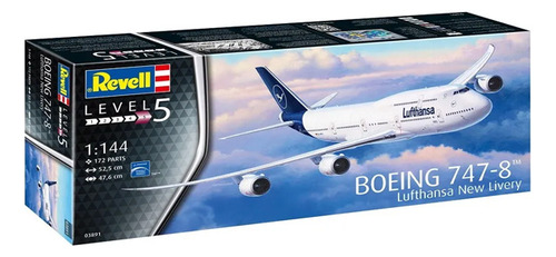 Revell Boeing 747-8 Lufthansa 1/144