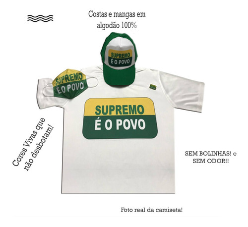 Imagem 1 de 4 de Supremo É O Povo 1 Kit  - Projeto União Brasil - Oficial