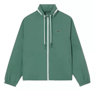 Chamarra Lacoste Hooded Water Repellent Windbreaker Hombre