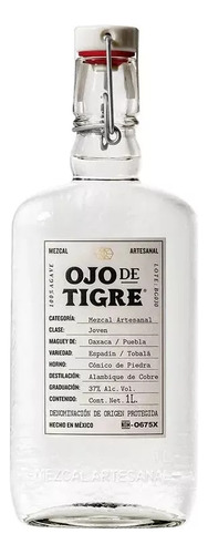 Mezcal Ojo De Tigre Joven 1000 Ml
