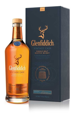Imagen 1 de 7 de Whisky Glenfiddich Vintage Cask 700ml En Estuche