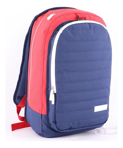 Mochila Urbana Escolar Deportiva Zimith Borja Blue Red Pro