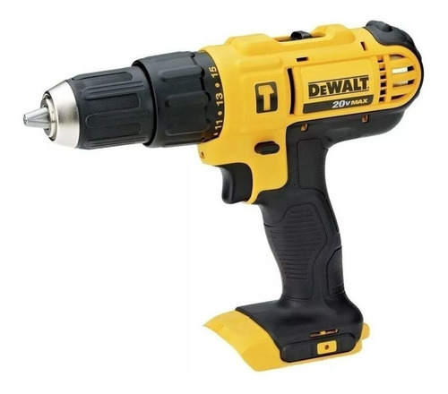 Taladro percutor atornillador inalámbrico de 13mm DeWalt DCD776B 20V + accesorio con caja de cartón 127V/220V