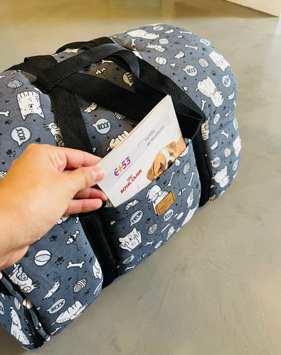 Imagen 9 de 9 de Bolso Transportador Perro/gato Para Aerolínea Air France/klm