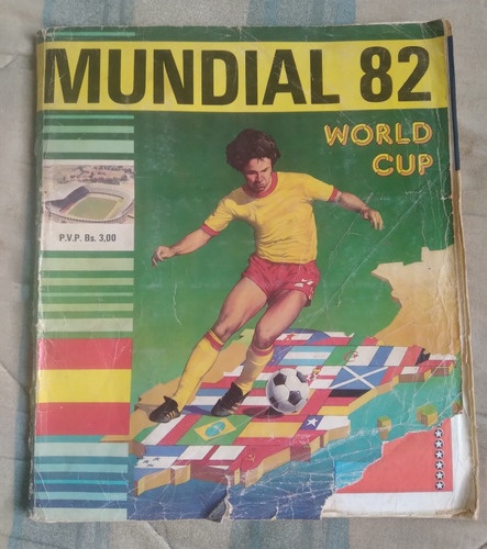 Álbum Cromitos De Venezuela Mundial España 82