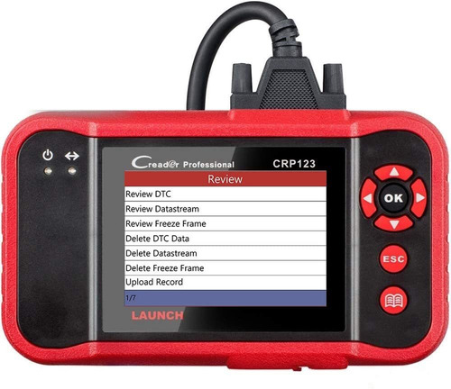 Escáner De Vehículos Obd2 Launch Crp123