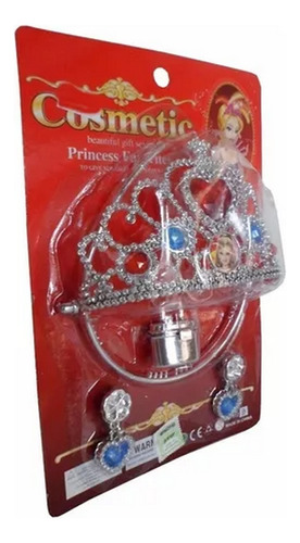 Corona Princesa + 2 Pendientes En Blister Ploppy.6 361534