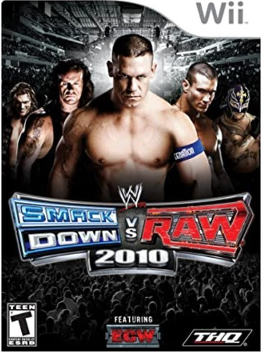 Wwe Smack Down Vs Raw 2010 Wii Físico Ah Jijo!