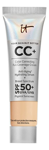 Base de maquillaje en crema It Cosmetics Your Skin But Better CC+ Your Skin But Better Cc+ Cream tono medium - 12mL 12g