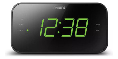 Radio Reloj Philips Tar3306 Panel Led Fm - Virtualshopping