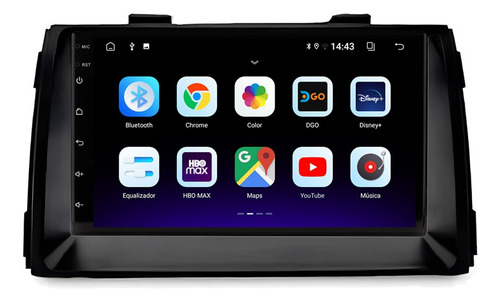Multimidia Sorento 2009 2010 2011 2012 Carplay 2gb 64gb 7p