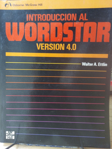 Introducción Al Wordstar Versión 4