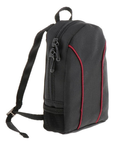Accesorios Masculinos A Escala 1/6 Negro Con Rojo