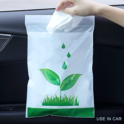 Bolsas De Basura Desechables Coche, 100 Unidades, Bolsa...
