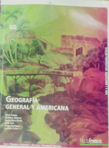 Geografía General Y Americana _ Egb 3 Tinta Fresca 