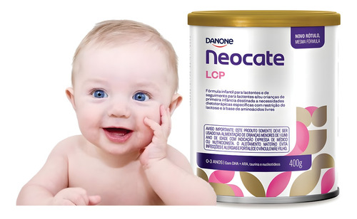 Neocate Lcp Danone 400g Kit Com 91 Unidades -envio Imediato Neutro