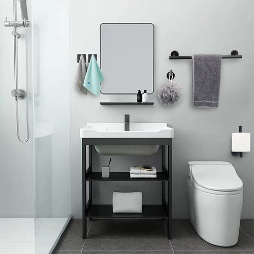 Juego De 5 Piezas De Accesorios De Baño De Acero Inoxidable