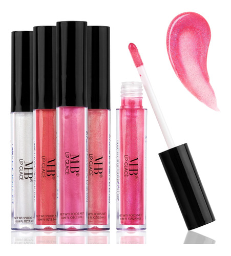 Expressions - 5 Unidades Mhb Must-have-beauty Lip Glace Coll