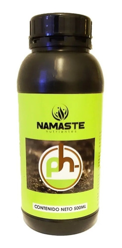 Namaste Ph - (menos) 500 Ml Reductor Ph Regula Agua Cultivo