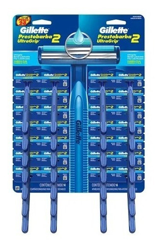 Gillette Prestobarba Máquina De Afeitar 2 Hojas Tira X 28un