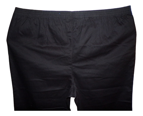 Capri Bermuda Negro Casual Talla 2x (38/40) Basic Edition