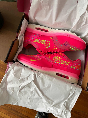 Nike Air Max 1 Día Muertos Familia Hyper Pink 30 Mx / 12 Us