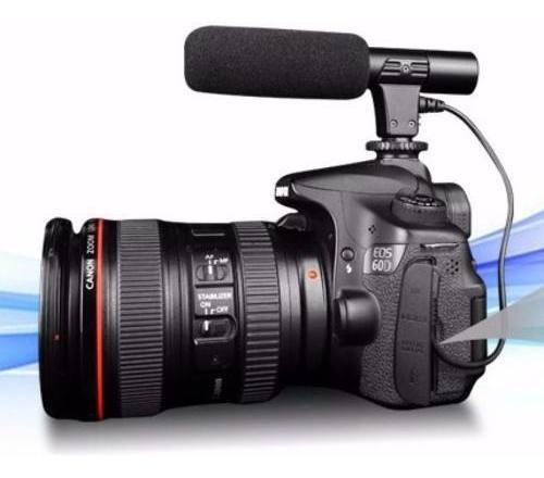 Micrófono direccional profesional para cámaras de videocámara DSLR