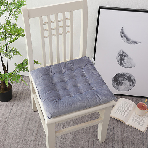 Silla Acolchada De Felpa, Asiento De Oficina Y Comedor Para