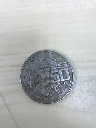 Moneda De 50 Pesos De 1982