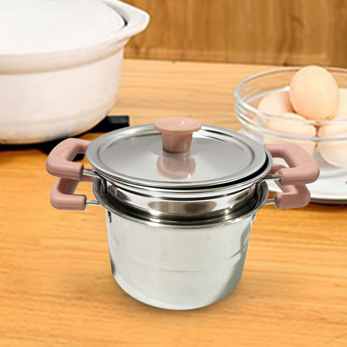 Sartén Y Olla Para Sopa Con Tapa Y Asa Olla De Sopa Rosa