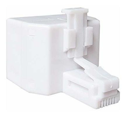 Divisor Y Adaptador De Doble Conector Telefónico Rj11, 2 Uni