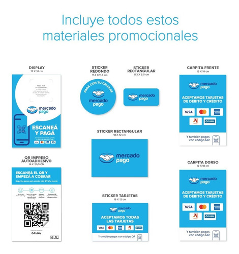 Mercado Pago Kit Point Mpos + Código Qr