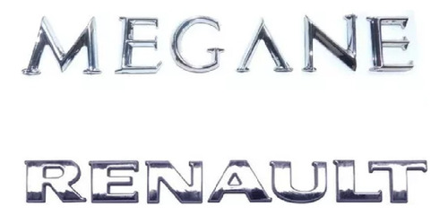 Kit Emblemas Letreiro Renault Megane Grand Tour 2 Pecas