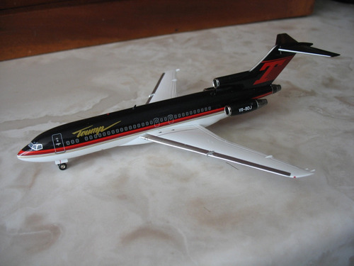 Avion Boeing 727-100 De Trump Matrícula Vp-bdj Escala 1:200