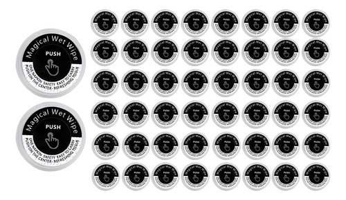 Toalla Comprimida Tejidos Ligeros De Monedas Para 50 Granos
