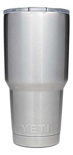 Vaso Yeti Plata Termico 30oz De Acero Inoxidable Stainless Color Plateado