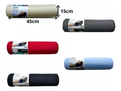 Almohada Rodillo cervical lumbar Memory Foam 45 15 Yoga Env o gratis