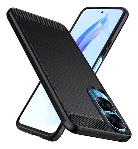 Natbok Funda Compatible Con Honor 90 Lite, Tpu Flexible [tex